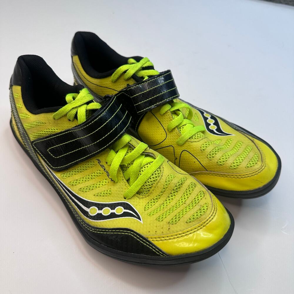 Saucony Unleash SD Yellow Black Throwing Shoes